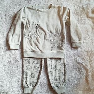Carters 2 piece fleece set